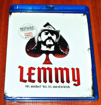 Blu-Ray :: Lemmy – Lemmy: 49% Mother F**ker, 51% Son Of A (NEW)