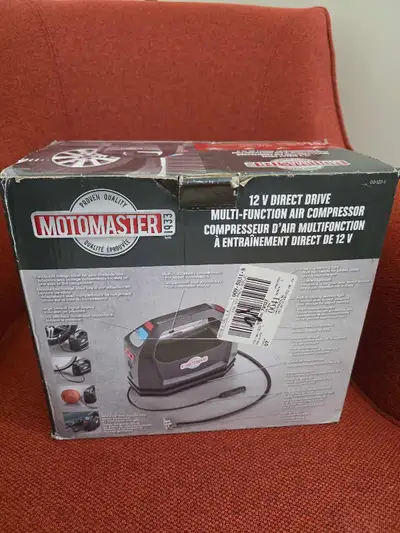 Motor Master 12v Multifunction Air Inflator with auto shut off. LCD display. Inflates standard car t...