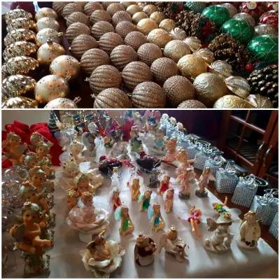 LOT Boules de Noël et Ornements NEUF, View more