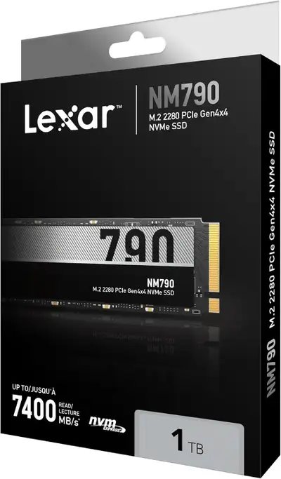 Lexar NM790 1TB NVMe M.2 SSD, View more