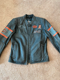 Harley Davidson Leather Jacket and Vest
