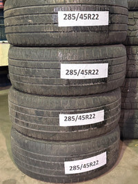 285/45R22 Bridgestone summer tire/pneus ete 2854522