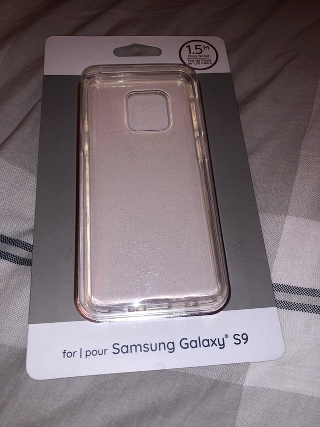 Clear case/étui/cover Samsung galaxy s9 dans Autre  à Ville de Montréal
