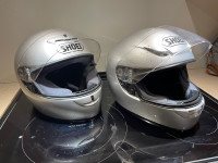 2 Shoei Helmets