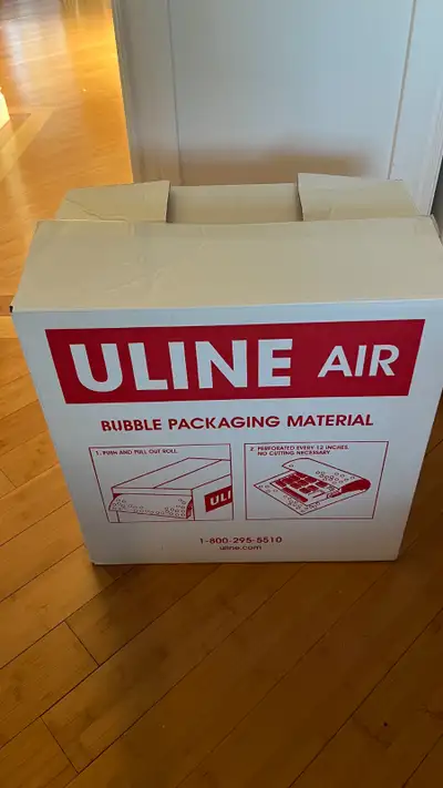 ULINE AIR BUBBLE WRAP ROLL - 12" X 175', 3/16", View more