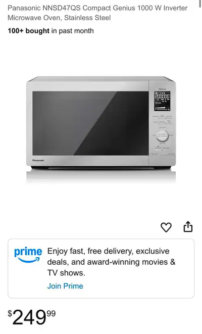 10002 Panasonic Inverter Microwave Oven , View more