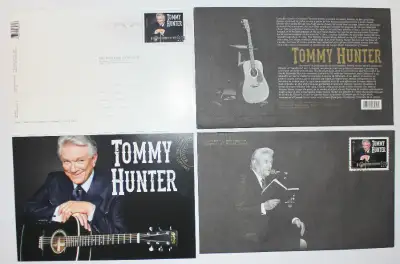 POSTCARD & First Day Cover Canada MINT 2013 set TOMMY HUNTER cou, View more