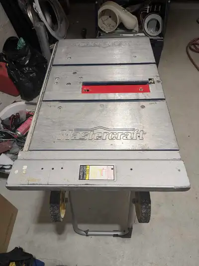 Mastercraft 10" Foldable Saw Table, View more