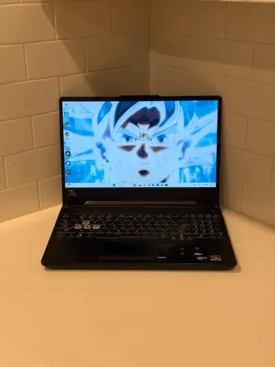 ASUS Tuf 15 Ryzen 7 GTX 1650 Gaming Laptop, View more