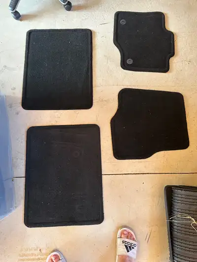 Factory OEM 2015+ Ford SuperCrew F150 Floor mats. New never used carpet floor mats. $80 Used, like n...