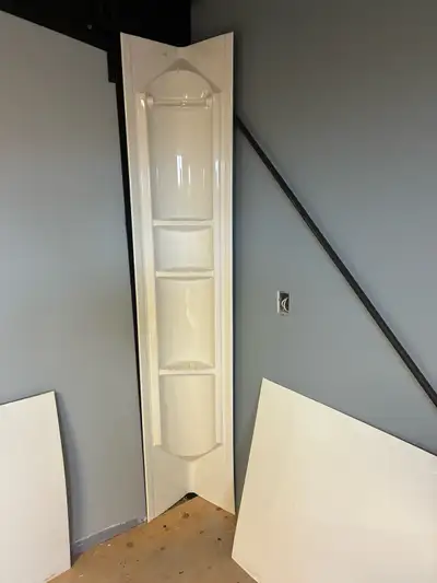 shower stall walls and corner, View more