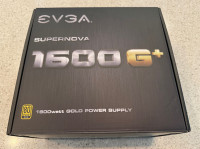 EVGA SuperNova 1600 G+ Used - Original packaging with all cables