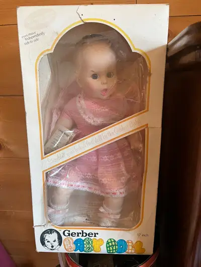 Gerber Baby Doll in original box. $85. Email for pickup time