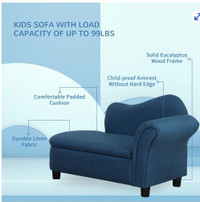 Qaba Kids Sofa...or Pet Bed - with Storage