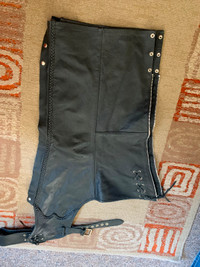 Leather Riding chaps