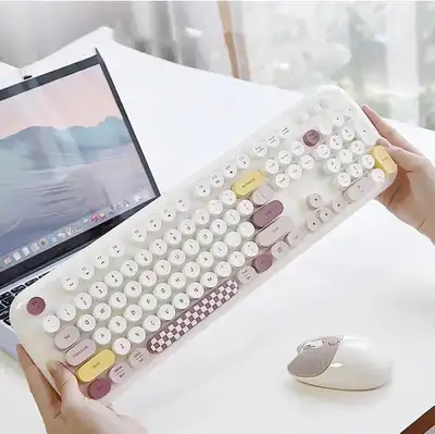 2.4G Full-Size Wireless Keyboard and Mouse Combo, View more