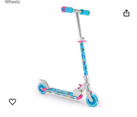 Ozbozz Ozzbozz Mermaid Folding Scooter with Flashing Wheels