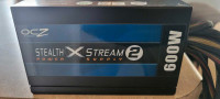 OCZ Stealth X Stream 2 600w power supply