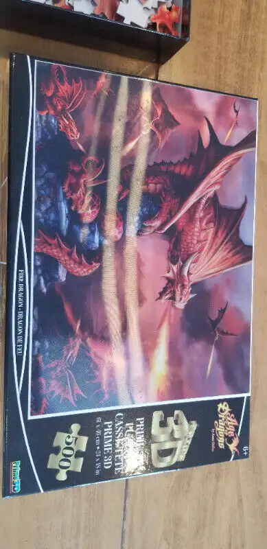 Age of Dragons, Fire Dragon 3D Puzzle