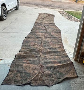 Camouflage Burlap Netting in Fishing, Camping & Outdoors in Lloydminster - Image 2