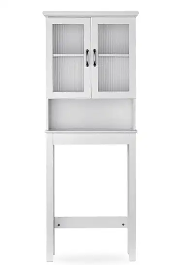 Beacon Hill 2 door over the toilet bathroom storage cabinet.