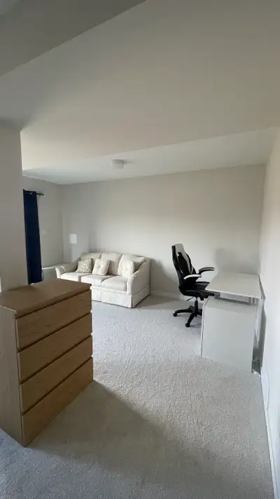 Basement with Private washroom available for rent from May1st. Kitchen will be shared with other ten...