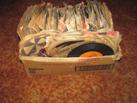 80 lot of 45's records from the 1950's & 1960's