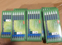 Staples Ballpoint blue Pens - 12 Pack. Original price 12 dollars