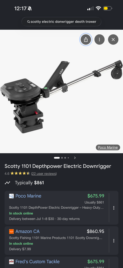 Scotty’s downriggers, View more