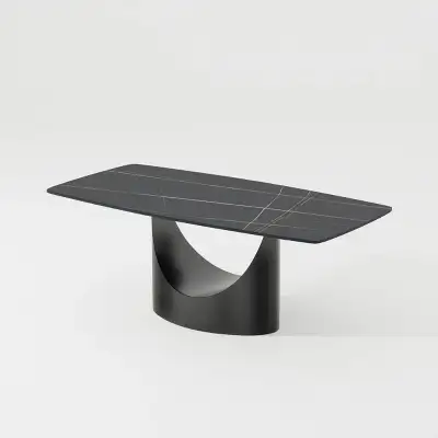Dimensions: 70.87" x 35.43" x 29.53" Experience dining in luxury with our elegant rectangular dining...