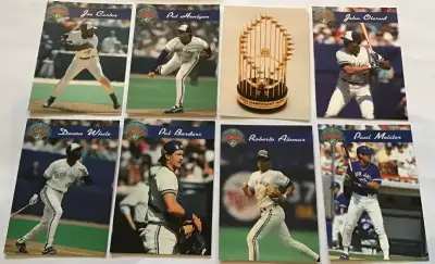 1993 Toronto Blue Jays, Fire Safety Team 36-Card Set + Scheds, View more