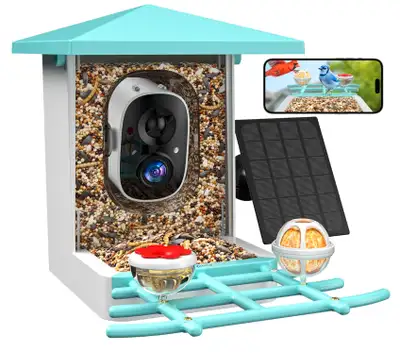 Bird Feeder with AI Camera, View more
