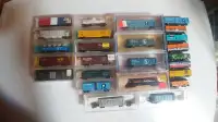Mixed Lot N Scale Rolling Stock Freight Cars Boxcars Hoppers ETC