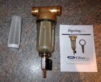 iSpring WSP-50 Reusable Spin Down Sediment Water Filter