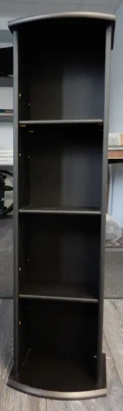 Etagère  pour  DVD et  VHS  en bois fini noyer, View more
