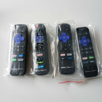 Remote control TCL, Sharp, Hisense, RCA Roku tv 