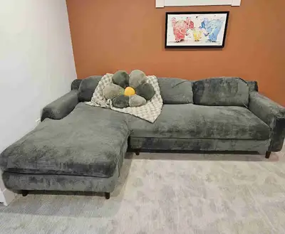 reupholstered couch, View more