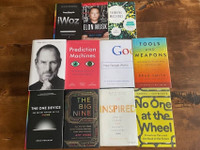 Technology Books - AI, Apple, Google, Musk, Jobs...