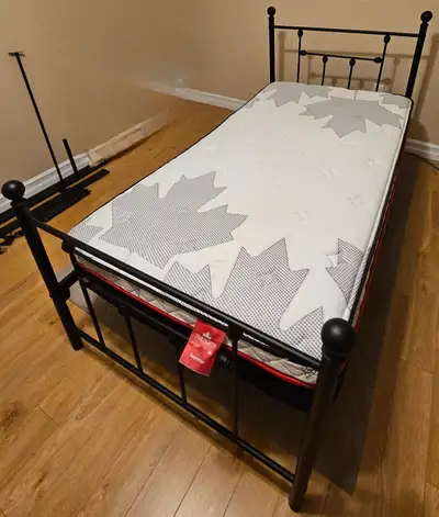 TrueNorth Twin/Single Bed Frame and Mattress, View more