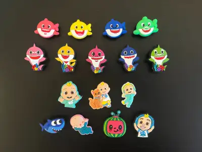 Cocomelon Baby Shark Charms / Jibbitz, View more