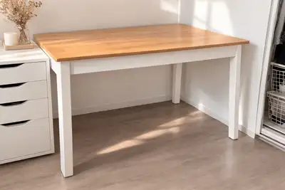 IKEA Wooden Desk / Table – $70 (Richmond Hill P, View more