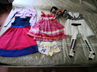 Girls Party Dresses and Accessories, Age 6
