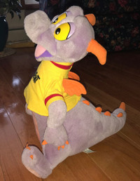 Huge 16 Inch Plush FIGMENT THE DRAGON Walt Disneyland