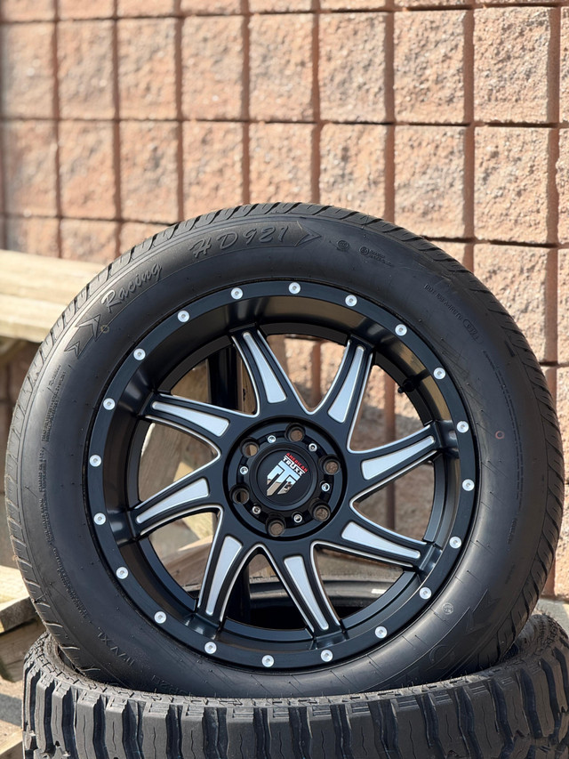 NEW 20”AmercianTruxx Vortex(6x139)+275/55/R20-RAM1500/Sierra/Sil in Tires & Rims in City of Toronto - Image 2