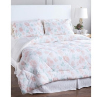 HomeSuite Mink 3-Piece Comforter Set, (1) Comforter, (2) Shams,