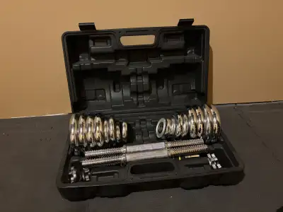 Home workout dumbbell set (portable), View more