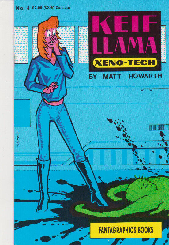 Fantagraphic Books - KEIF LLAMA XENO-TECH - 3 comics. in Comics & Graphic Novels in Oshawa / Durham Region - Image 2