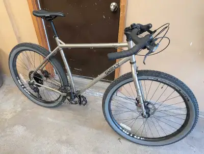 Size XL Frame Steel Suspension Rigid Fork Steel Wheels 29″ Aluminum Drivetrain 1 × 10 Groupset NX, m...