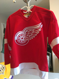 NHL Detroit redwings Youth hockey jersey