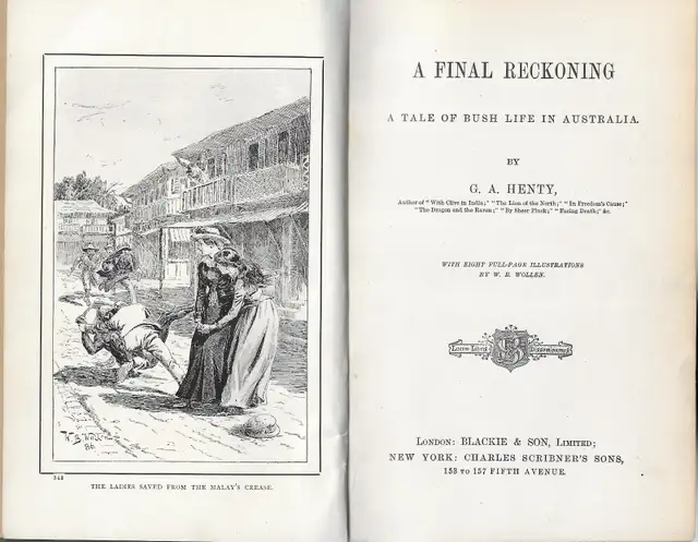 A FINAL RECKONING: A Tale of Bush-Life in Australia G. A. Henty in Fiction in Ottawa - Image 4